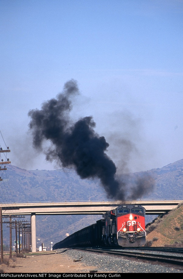 SP 191 with Alco exhaust